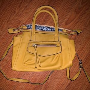 Mustard yellow bag